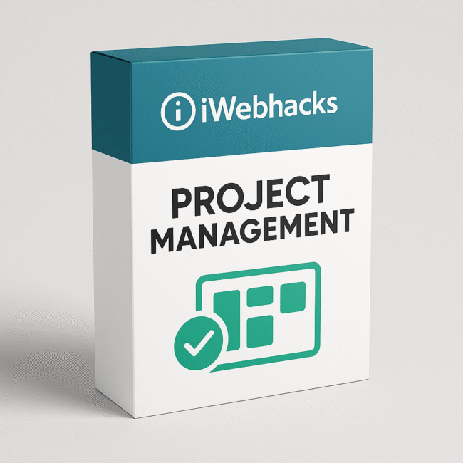 iWebhacks Project Management Tool