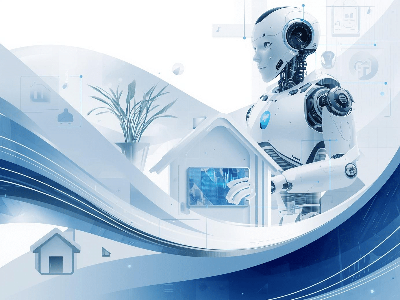 Synthetic Intelligence dashboard for home and property service business