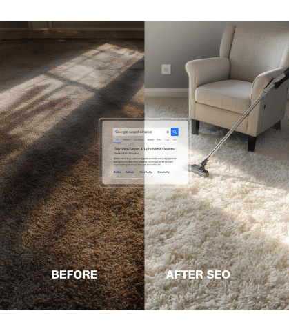 SEO for Carpet and Upholstery Cleaning